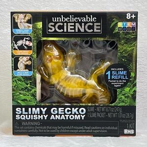 Unbelievable Science Slimy Gecko Squishy Anatomy Experiment Kids Educational Toy